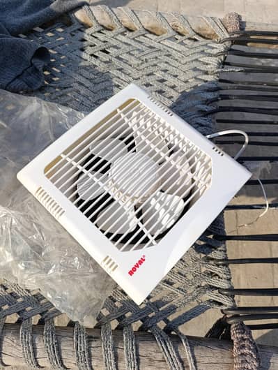 8 Inches, Royal, Exhaust Fan, New with Box, Unused, 2 Ways,