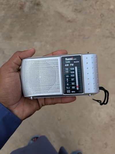Fm Mw 2 band pocket size radio