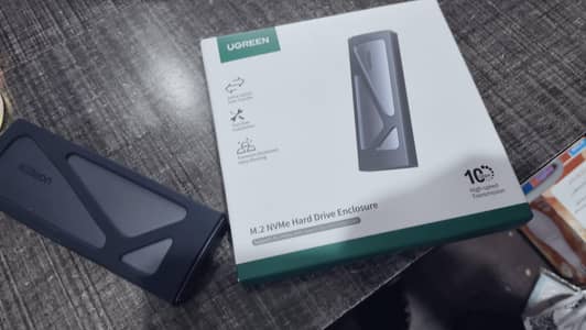 UGREEN M2 NVMe SSD Enclosure Tool Free Design, USB C 3.2 Gen 2 10Gbps