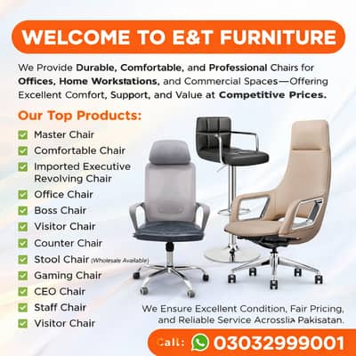 Computer Chairs - Executive Chairs - Visitor Chairs - Office Chairs