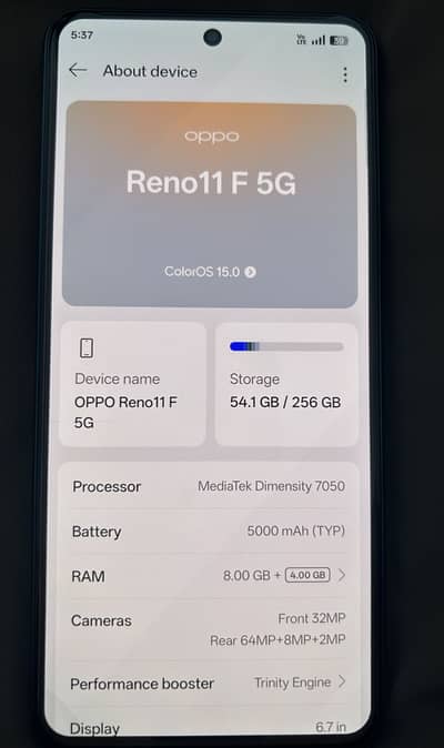 Oppo Reno 11F 5G