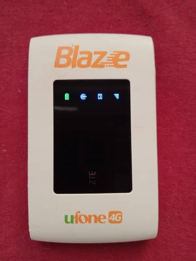 Ufone 4G Blaze Device  4GB  Bla  HIGH SPEED MOBILE BROADBAND