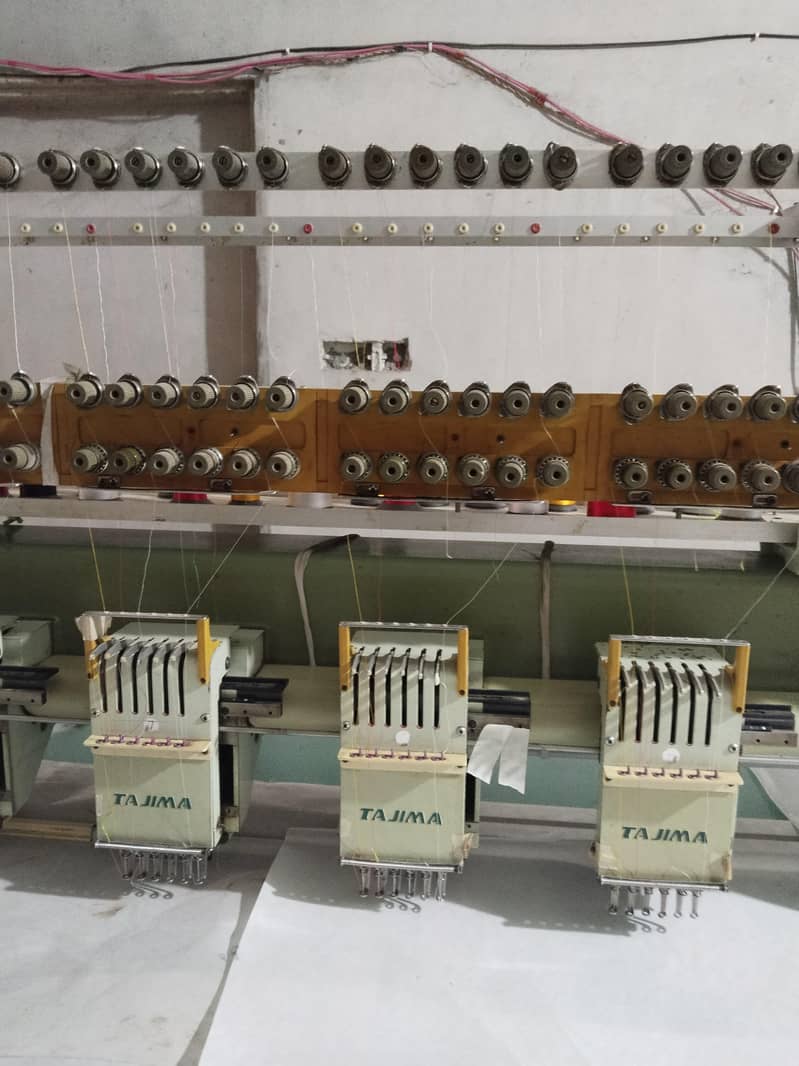 Electronic Multi Head Automatic Embroidery Machine 2