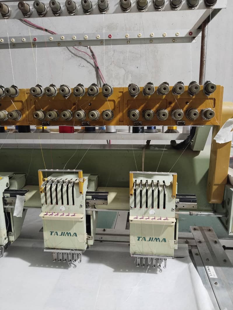 Electronic Multi Head Automatic Embroidery Machine 3