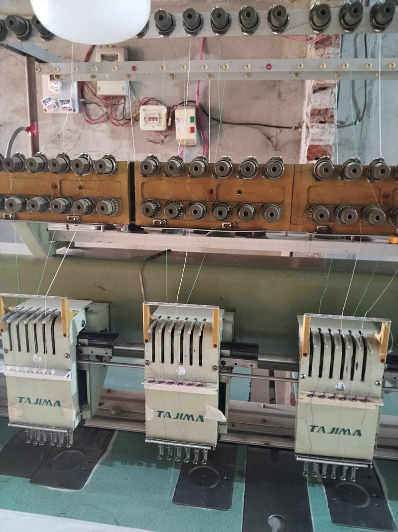 Electronic Multi Head Automatic Embroidery Machine 5