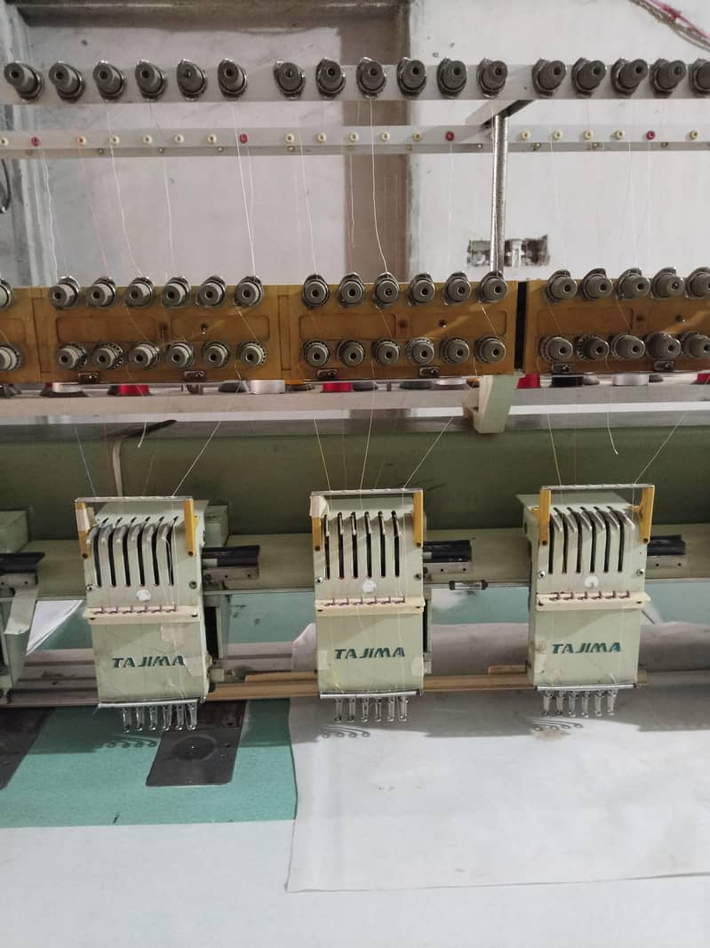 Electronic Multi Head Automatic Embroidery Machine 6