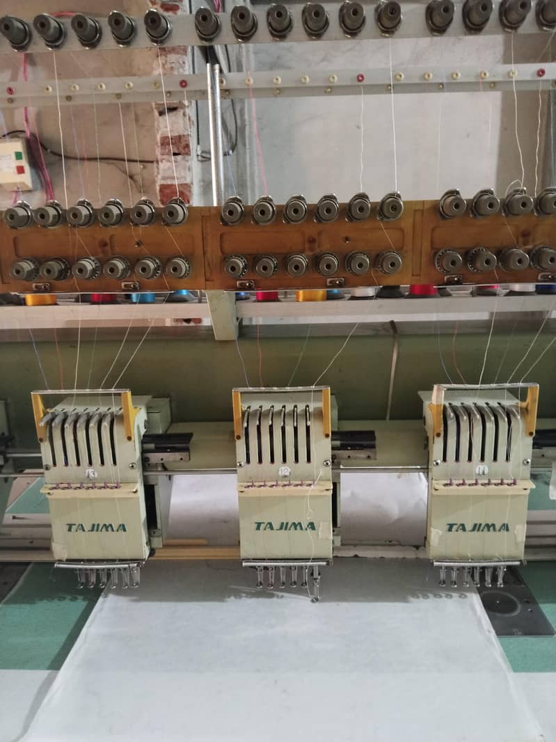Electronic Multi Head Automatic Embroidery Machine 7