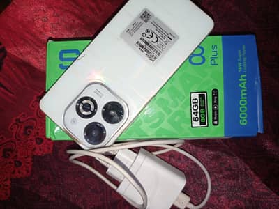 infinix Smart 8 plus 8/64 6000 battery fast charging option