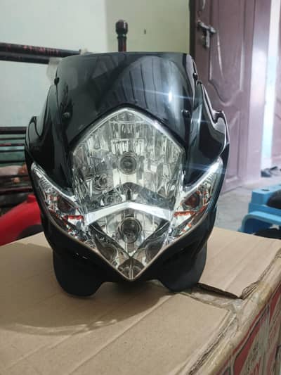 Imported Headlight for Bike's universal fittings YBR CB125F CB150F