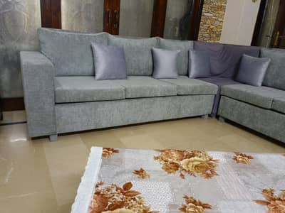 L shape 7 seater sofa for sale