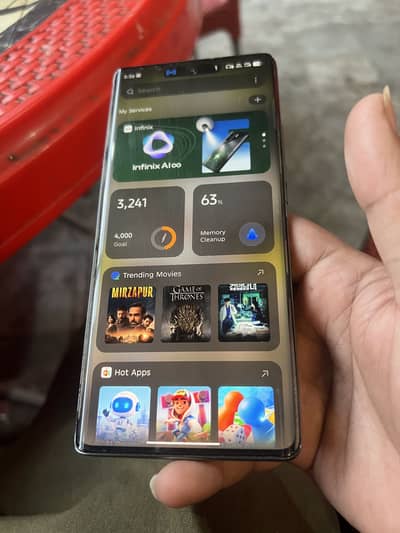 Infinix Hot 50 pro plus/ EXCHNGE  with only Bakra