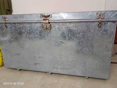 used iron trunk