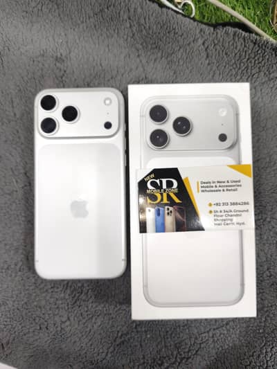 iphone 17promax non PTA factory unlock 100 battery  6 cycle 10By 10