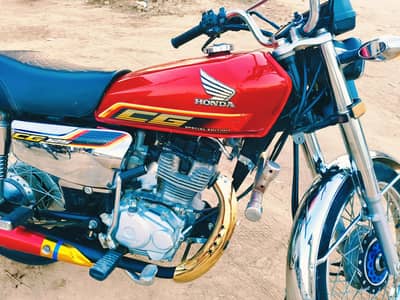 Honda CG125 Special Edition Self Start 2022 Remote control Led lights