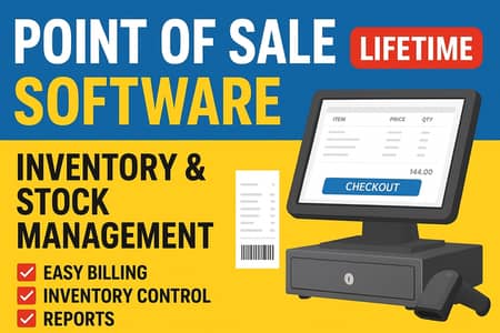 Complete Offline Auto Parts Software for Lifetime Use with inventory