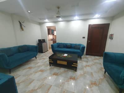 One Bed Apartment Furnished For Rent In Iqbal Block Like New Family Building