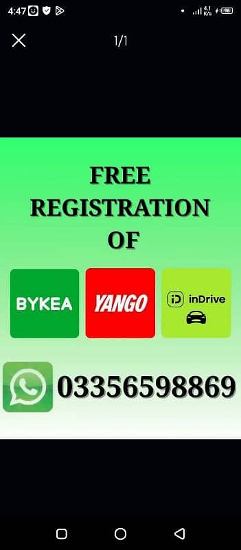 indrive yango bykea without licence verification