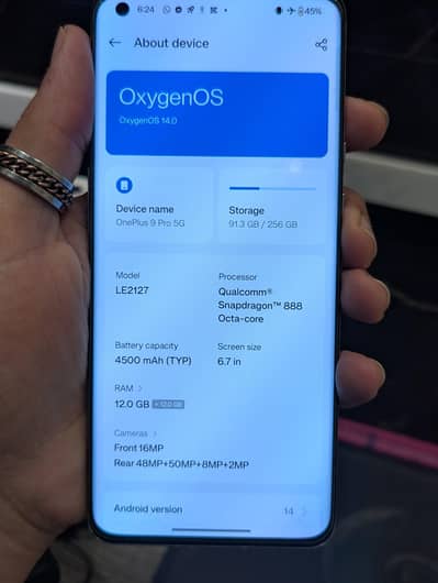 OnePlus 9pro pta approved