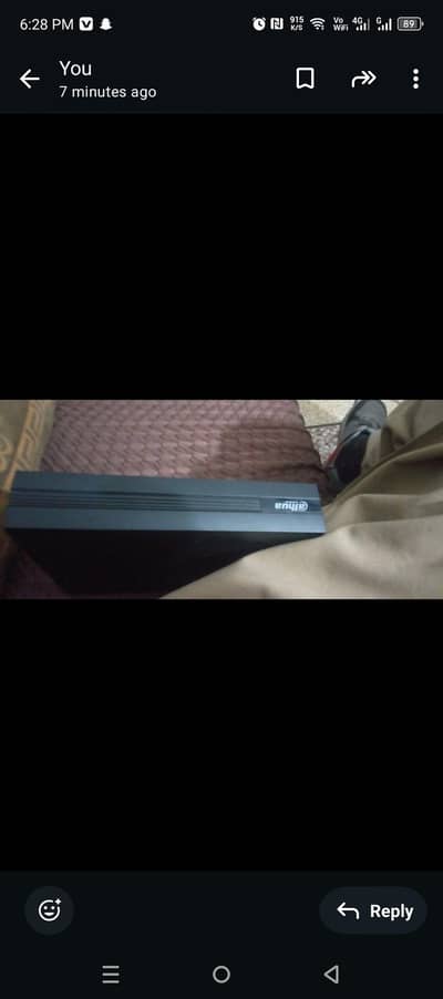 4 channel DVR with 500gh hard disk
