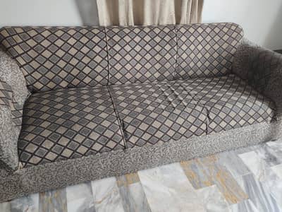 7 sitter used sofa set