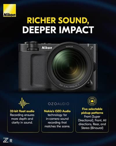 Nikon ZR Mirrorless Camera