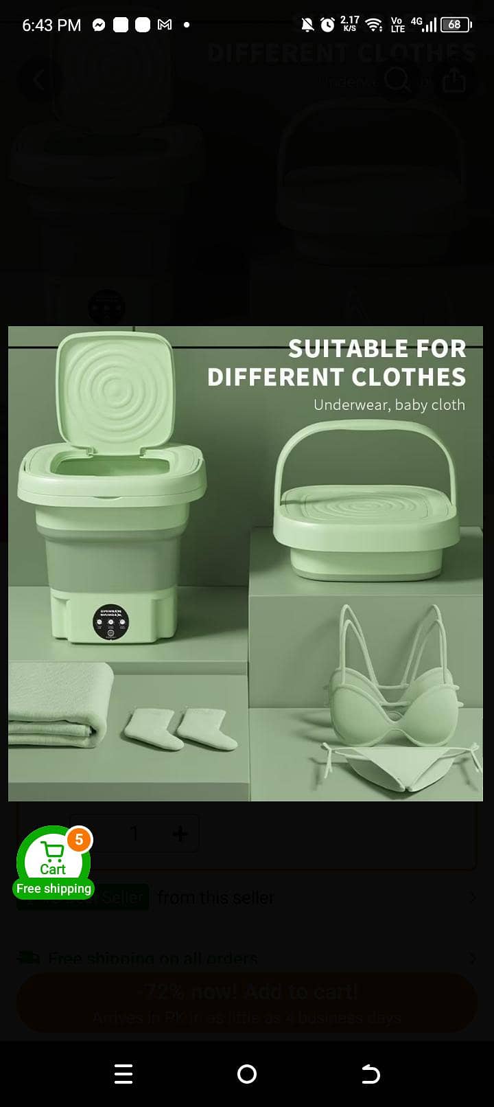 Mini washing machine 1