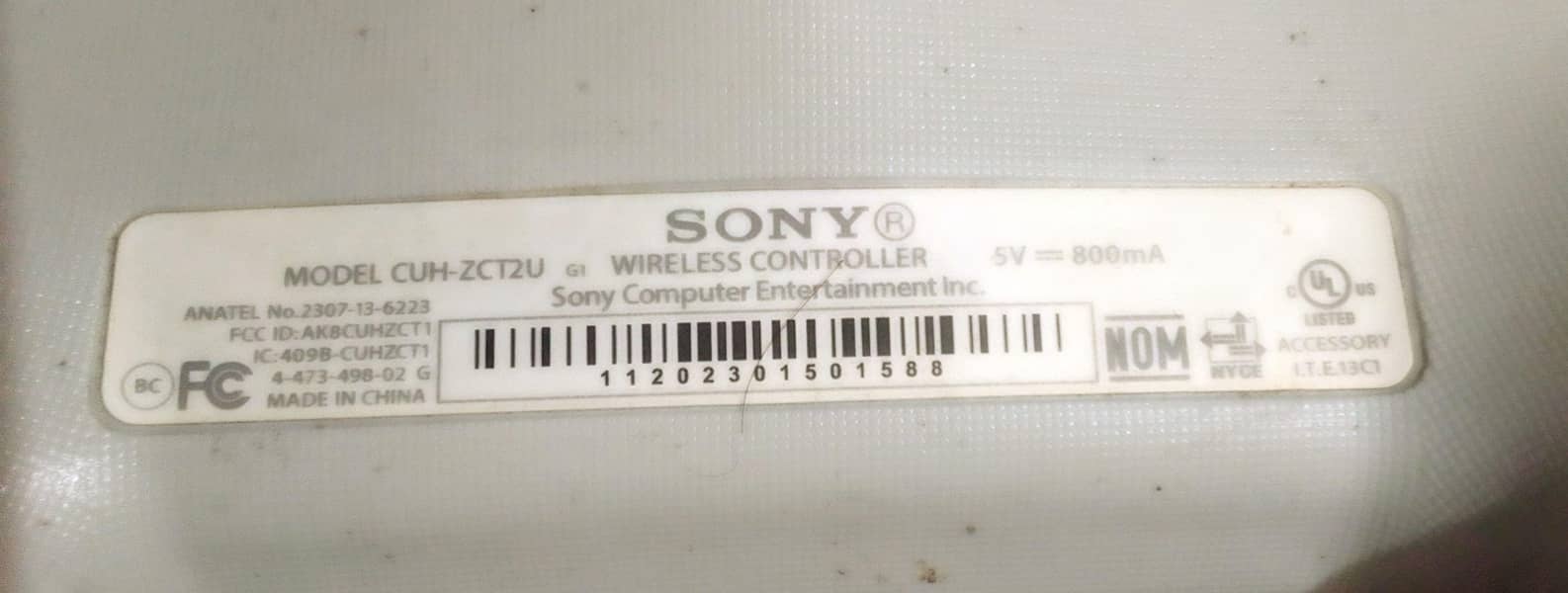 SONY ORIGINAL 2 CONTROL 5