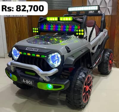 Jeep Electric Rechargeable battery operated Remote control