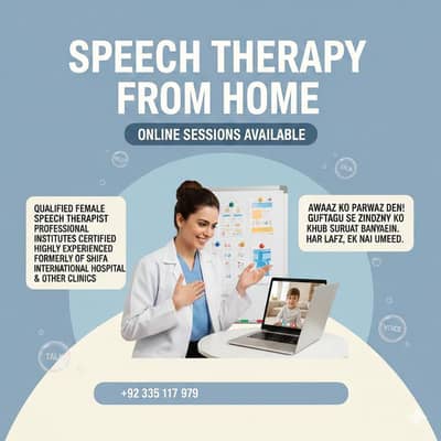 Speech therapist