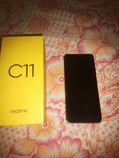 Realme C11 With Box and Original charger.