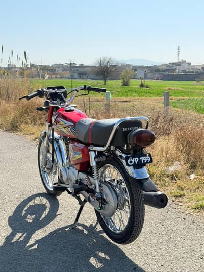 Honda CG 125 - Islamabad registered - double saman