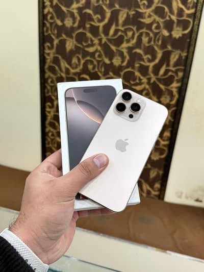 Iphone 16 pro JV 128gb 100% health and 11 original cycles