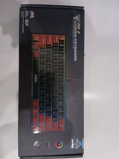 JEDEL Mechanical Blue Switch Gaming Keyboard With 12 RGB Modes