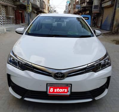 Toyota  Corolla GLi 2018 modal  good condition complete file