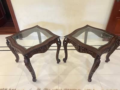 Centre table with 2 side table
