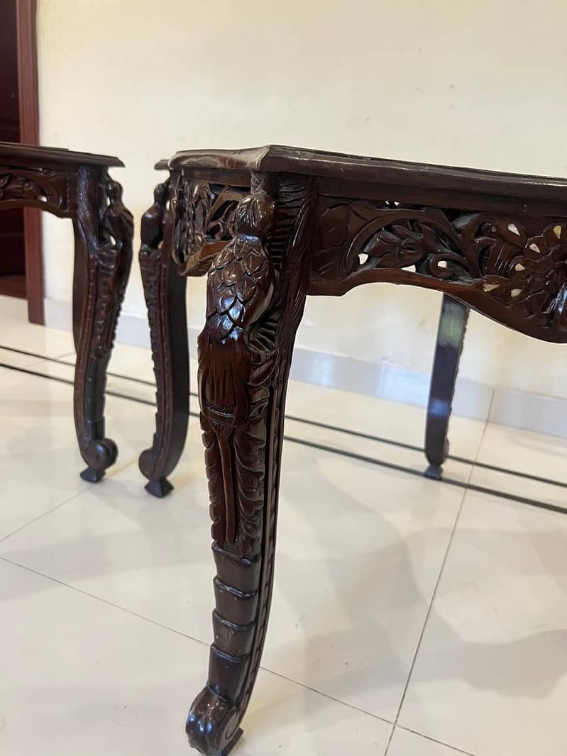 Centre table with 2 side table 1