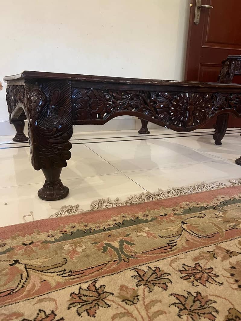 Centre table with 2 side table 13