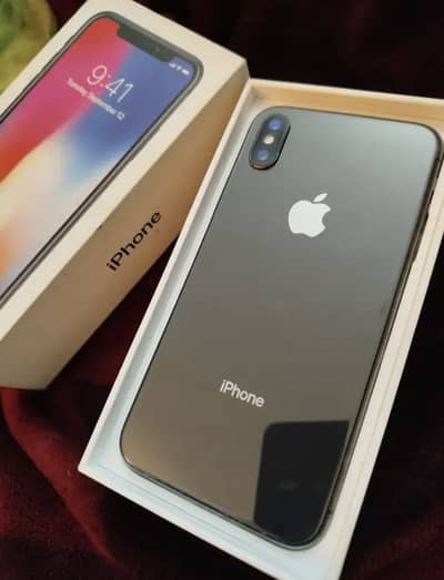iPhone X 64gb With Original Box