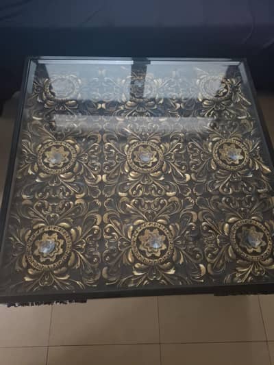 Premium 6 seater sofa with turkish table | slighlty used