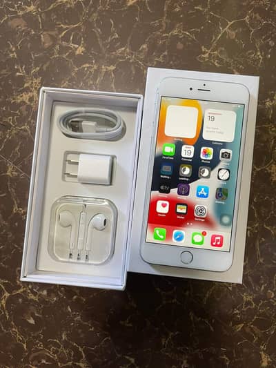Iphone 6s plus with complete box Whatsapp number 03248235803