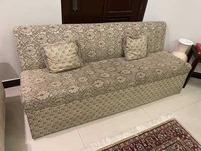 4 Seater Sheesham Wood Sofa for Sale