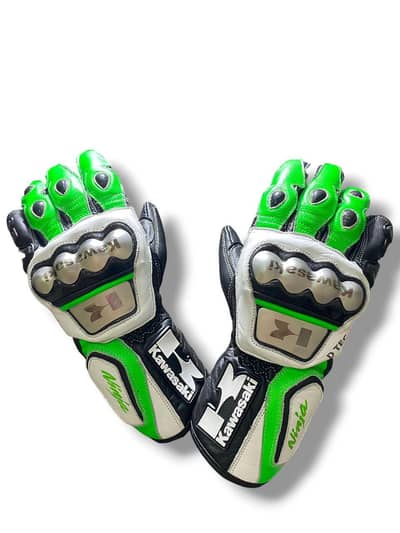 motorbike leather gloves