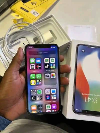 Apple iPhone X 256 GB PTA approved 0340,0095664 my WhatsApp number