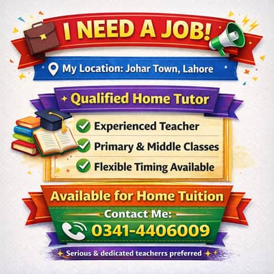 female home tutor for female and kids class 1 to 10