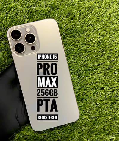 IPhone 15 128gb, 15 Pro Max PTA Registere