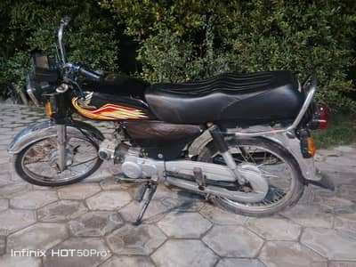 Honda cd 70 2018 model Bike condition good all ok motorcycle