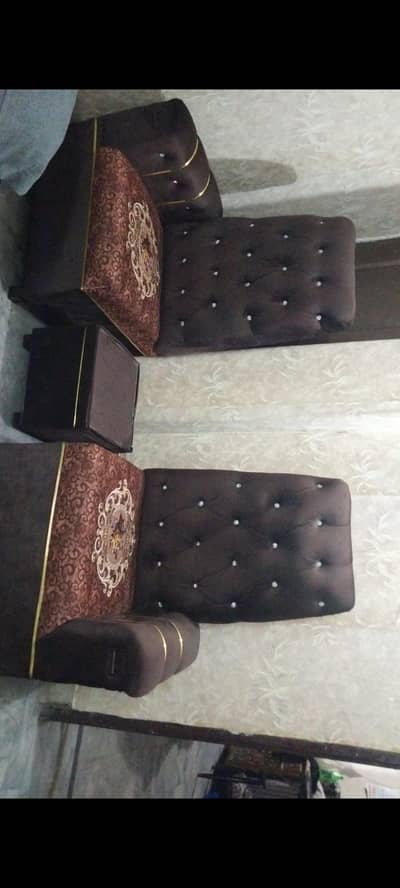 brown gold sofa