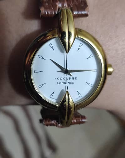 Original Longines Rodolphe swiss Quartz  ladies watch Islamabad