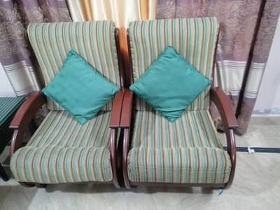 5 seater sheesham wood  sofa urgent sale