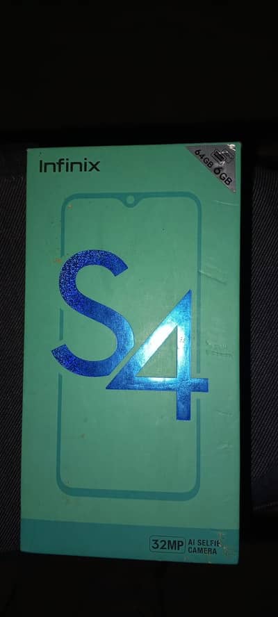 Infinix S4 6 GB 64 GB  Very good condition with box no foult